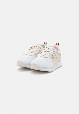 Tommy Hilfiger ESSENTIAL RUNNER Trainers feather white ESSENTIAL RUNNER — Кроссовки перо белое