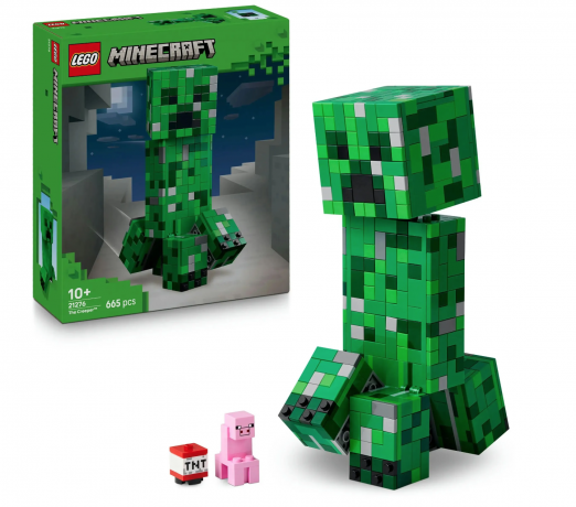 LEGO Minecraft 21276 Creeper Конструктор Лего Крипер подвижная фигурка