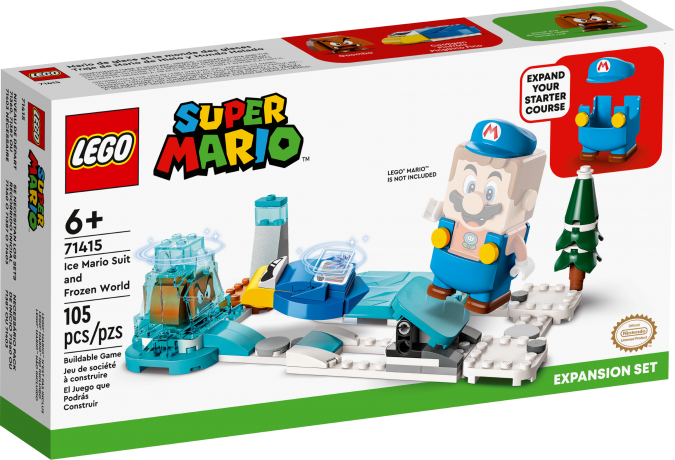 Lego Eis-Mario-Anzug – Erweiterungsset Дополнительный набор костюма Ледяного Марио