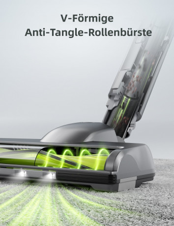 Kalado Kalado Akku-Stielstaubsauger KCV01 26KPa 6-in-1 Multifunktionaler Handstaubsauger, 250,00 W, Herausnehmbarer Akku, LED-Display, Tierhaare Беспроводной стержневой пылесос Kalado KCV01 26 кПа Многофункциональный ручной пылесос 6-в-1, 250,00 Вт, съем