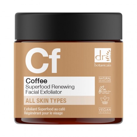 Dr Botanicals Coffee Superfood Renewing Facial Exfoliator Coffee Superfood Обновляющий Эксфолиатор для Лица
