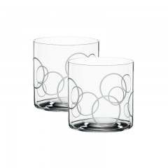 Spiegelau Spiegelau Signature Drinks Softdrinkbecher Circles Set 2-tlg. h: 80 mm / 330 ml Spiegelau Signature Drinks Стаканы для безалкогольных напитков Circles Set 2 шт. высота: 80 мм / 330 мл