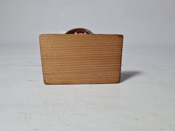 Статуэтка винтажная Im Stil Japan "Японский монах в шляпе", среднего размера, керамика, 14 см, Германия, 1960-70гг.