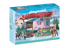 PLAYMOBIL 71952 Horses of Waterfall Adventskalender 2026 Weihnachtsbacken im Reitercafe, 81 Teile, PLAYMOBIL Horses of Waterfall Адвент-календарь 2026 «Рождественская выпечка в кафе», 81 деталь