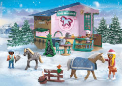 PLAYMOBIL 71952 Horses of Waterfall Adventskalender 2026 Weihnachtsbacken im Reitercafe, 81 Teile, PLAYMOBIL Horses of Waterfall Адвент-календарь 2026 «Рождественская выпечка в кафе», 81 деталь