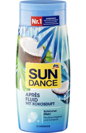 SUNDANCE Apres Fluid mit Kokosduft Флюид после загара с экстрактом кокоса, 200 мл