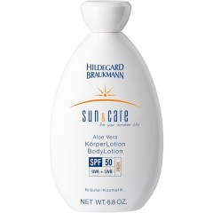 Hildegard Braukmann Sun & Care Aloe Vera Korper Lotion Солнцезащитный лосьон, SPF 10 / 200 мл