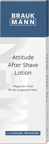 Braukmann Attitude After Shave Lotion, 100 ml, Hildegard Braukmann лосьон после бритья для нормальной и обезвоженной кожи, для мужчин, 100 мл