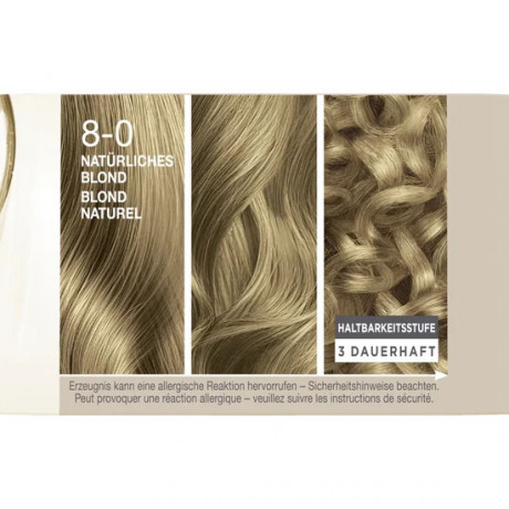 Schwarzkopf Creme Supreme Pflegende Coloration 8-0 Natuerliches Blond, 1 St., Schwarzkopf Creme Supreme стойкая крем-краска для волос 8-0 Натуральный блонд, 1 шт.