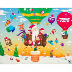 Toms Chocolate Advent Calendar 2026, шоколадный адвент-календарь, 185 г