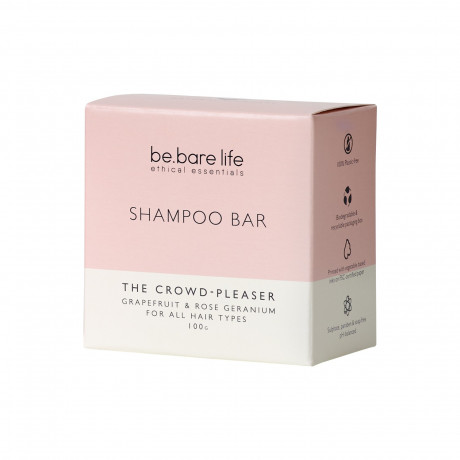 be.bare life The Crowd Pleaser Shampoo Bar Шампунь-бар The Crowd Pleaser