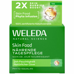 WELEDA Skin Food Naehrende Tagespflege, 40 ml, Питательный дневной крем Skin Food для лица с растительным скваланом и маслом ши, 40 мл