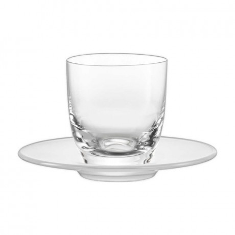 Eisch Eisch Superior SensisPlus Glass Espressoobertasse 0,10 L mit satinierter Espressountertasse 11,5 cm Eisch Superior SensisPlus Стеклянная чашка для эспрессо 0,10 л с сатиновым блюдцем для эспрессо 11,5 см