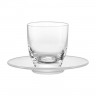 Eisch Eisch Superior SensisPlus Glass Espressoobertasse 0,10 L mit satinierter Espressountertasse 11,5 cm Eisch Superior SensisPlus Стеклянная чашка для эспрессо 0,10 л с сатиновым блюдцем для эспрессо 11,5 см
