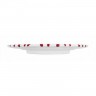 Gmundner Keramik Gmundner Keramik Rotgeflammt Kaffee-Untertasse Gourmet d: 16 cm Gmundner керамическое блюдце для кофе с красным пламенем Gourmet d: 16 см