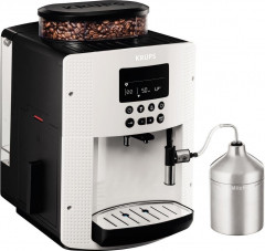 Krups Krups Kaffeevollautomat EA8161 Espresso Kaf­fee­voll­au­to­mat INKLUSIVE XS6000 Pisa weiss  Полностью автоматическая кофемашина Krups EA8161 Полностью автоматическая кофемашина Espresso ВКЛЮЧАЯ XS6000 Pisa white