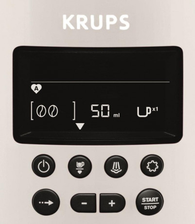 Krups Krups Kaffeevollautomat EA8161 Espresso Kaffeevollautomat INKLUSIVE XS6000 Pisa weiss Полностью автоматическая кофемашина Krups EA8161 Полностью автоматическая кофемашина Espresso ВКЛЮЧАЯ XS6000 Pisa white