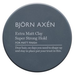BJORN AXEN Extra Matt Clay Super Strong Hold  Extra Matt Clay Супер Сильная Фиксация