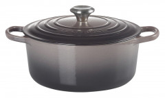 Le Creuset LE CREUSET Br\u00e4ter rund Flint SIGNATURE anthrazit LE CREUSET Br&amp;gt;4ter round Flint SIGNATURE