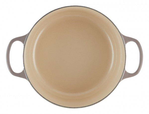 Le Creuset LE CREUSET Br\u00e4ter rund Flint SIGNATURE anthrazit LE CREUSET Br>4ter round Flint SIGNATURE