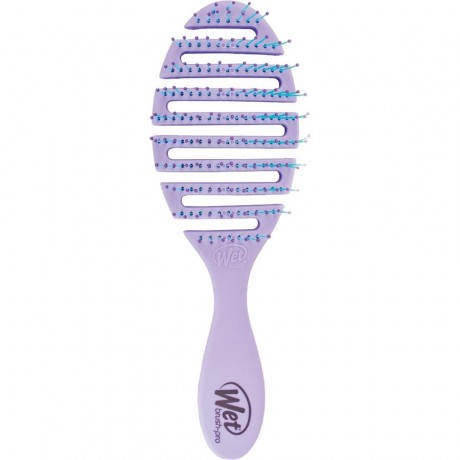 Wet Brush (Вет Браш) Массажная расчёска для волос Flex Dry Lila, 1 шт.