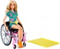 Mattel Barbie blonde Fashionistas Puppe mit Rollstuhl Барби блондинка модница кукла с инвалидной коляской