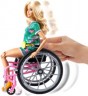Mattel Barbie blonde Fashionistas Puppe mit Rollstuhl Барби блондинка модница кукла с инвалидной коляской
