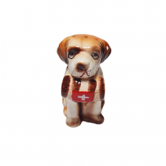 Marilys Декоративная фигурка-перечница &quot;Сенбернар - собака-поводырь&quot;, 9 x 7,5см, Германия, 1960-70гг.