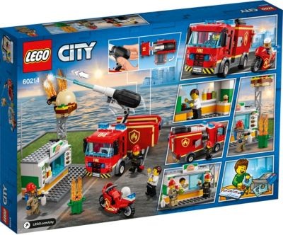 LEGO LEGO City 60214 Feuerwehreinsatz im Burger-Restaurant LEGO City 60214 Пожарная команда ресторана гамбургеров