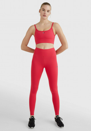 Tommy Hilfiger LIGHT INTENSITY OPEN BACK BRA Light support sports bra pink splendor LIGHT INTENSITY OPEN BACK BRA Спортивный бюстгальтер с легкой поддержкой розовое великолепие