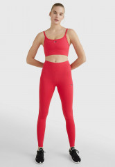 Tommy Hilfiger LIGHT INTENSITY OPEN BACK BRA Light support sports bra pink splendor LIGHT INTENSITY OPEN BACK BRA Спортивный бюстгальтер с легкой поддержкой розовое великолепие