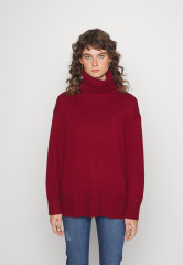 Tommy Hilfiger ROLL-NK Jumper rouge РОЛЛ-НК джемперы румяна