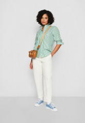 Tommy Hilfiger STRIPE Button-down blouse nola/spring lime STRIPE Блузка на пуговицах нола / весенний лайм