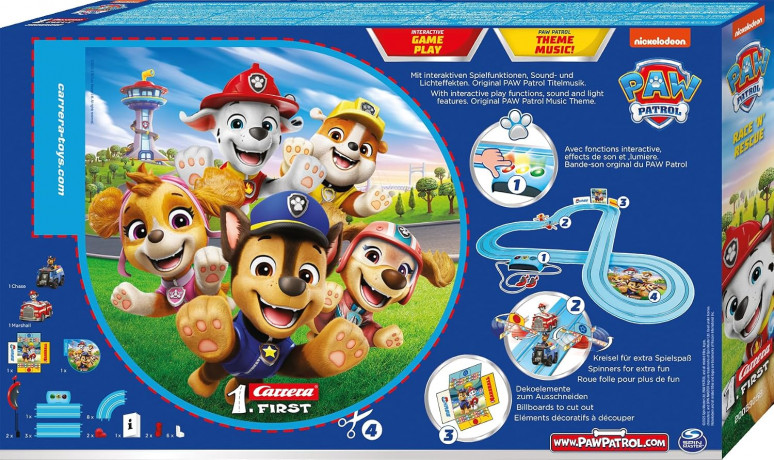 Carrera First Paw Patrol, Race 'N' Rescue  Щенячий Патруль Трасса 3,5 метра