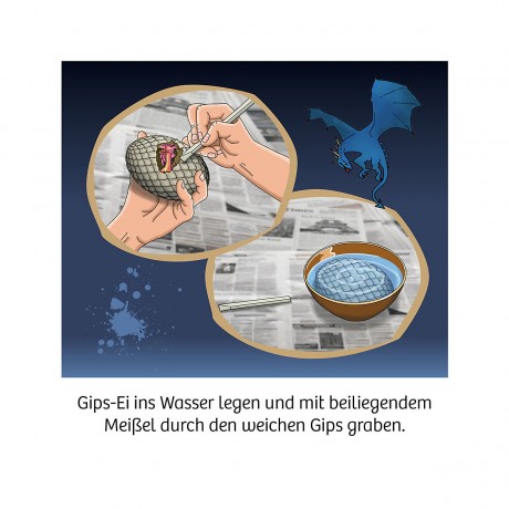 Kosmos Drachen-Ausgrabung Раскопки дракона