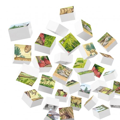 Hubelino Puzzle 410191 Welt der Dinosaurier (35-teilig) Пазл 410191 Мир динозавров (35 деталей)