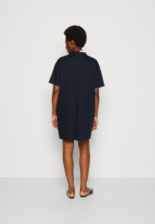 Tommy Hilfiger SPLIT GLOBAL POLO Jersey dress desert sky SPLIT GLOBAL POLO Платье из джерси небо пустыни