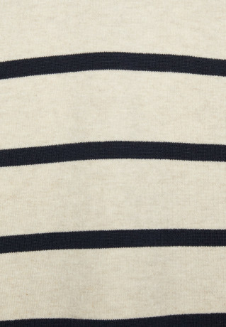 Tommy Hilfiger SOFT POLO MIDI DRESS  Jumper dress heathered oatmilk/desert sky  ПЛАТЬЕ SOFT POLO MIDI Платье-джемпер овсяное молоко с вересковым оттенком / небо пустыни