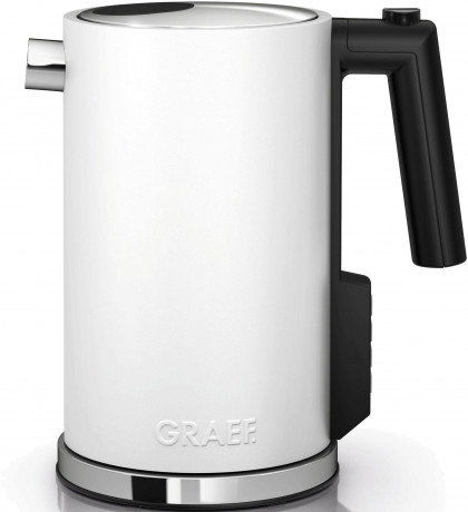 Graef Graef Wasserkocher WK 901, 1,2 Liter 2.015 Watt Handbruhtaste fur Filterkaffee edelstahl Чайник Graef WK 901, 1,2 литра, 2015 Вт, кнопка ручного заваривания для фильтрованного кофе