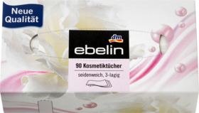 ebelin Салфетки для лица, 90 шт
