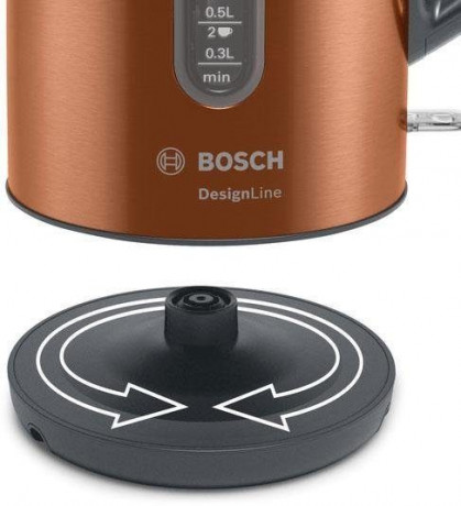 BOSCH BOSCH Wasserkocher TWK4P439 DesignLine, 1,7 l, 2400 W Orange Чайник BOSCH TWK4P439 DesignLine, 1,7 л, 2400 Вт