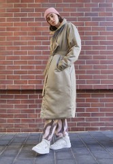 Nike Sportswear WMNS DUNK HIGH UP Sneaker high sail/flat pewter/phantom/light soft pink/white WMNS DUNK HIGH UP Высокие кроссовки женские парус/плоский оловянный/фантом/светло-розовый/белый