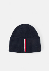Tommy Hilfiger BEANIE UNISEX Beanie space blue ШАПКА УНИСЕКС Шапочка космический синий