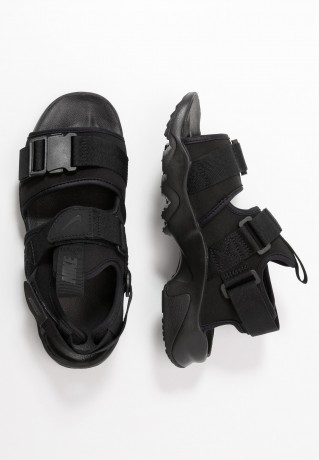 Nike Sportswear CANYON SLIDE Riemensandalette black CANYON SLIDE сандалии с ремешком черный