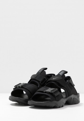 Nike Sportswear CANYON SLIDE Riemensandalette black CANYON SLIDE сандалии с ремешком черный