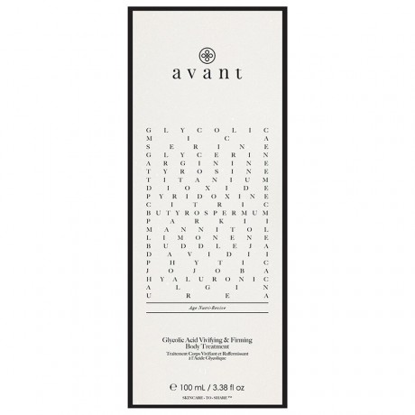 Avant Skincare Glycolic Acid Vivifying & Firming Body Treatment Оживляющее и укрепляющее средство для тела с гликолевой кислотой