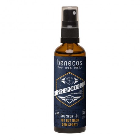 benecos for men only SOS Sport Ol Arnikamazerat 75ml только для мужчин SOS Sport Oil Arnica Amazerate 75мл