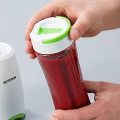 Severin Severin Standmixer SM3735, SM3735 Smoothie Mix  Go Standmixer 300 W 600 ml Inkl. 2 Trinkbehalter  Настольный миксер Severin SM3735, SM3735 Smoothie Mix Go Настольный миксер 300 Вт 600 мл В комплекте 2 емкости для питья