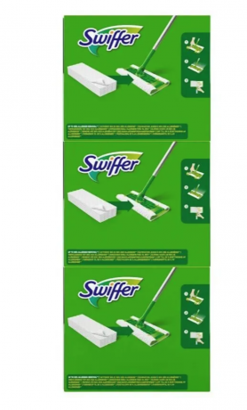 Swiffer dry refills aroma Clean and Fresh, 90st x 2packs, Сменные салфетки для швабры для сухой уборки полов с ароматом чистоты и свежести  90шт х 2 упаковки