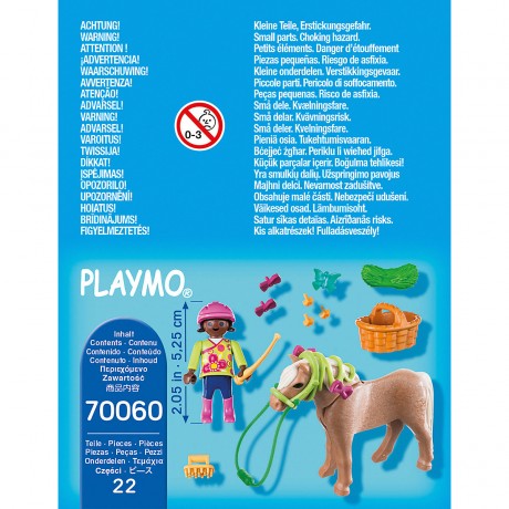 PLAYMOBIL PLAYMOBIL 70060 Madchen mit Pony PLAYMOBIL 70060 Девушка с пони